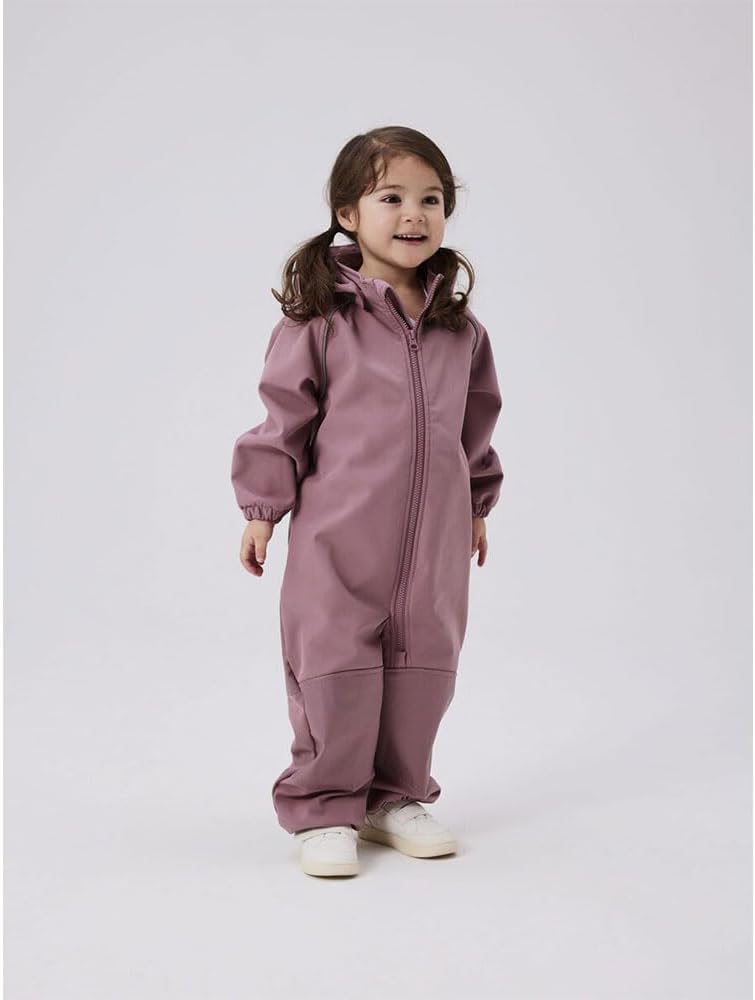 NAME IT Unisex Nmnalfa Softshell Suit Solid Fo Noos Regenanzug, 80