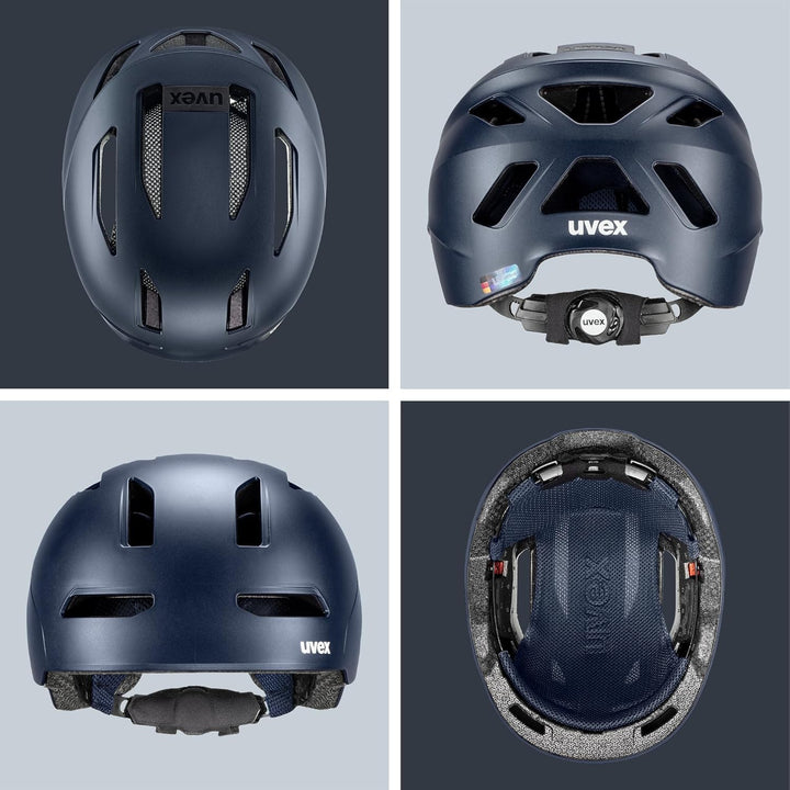 uvex urban Planet - nachhaltiger Fahrradhelm für Damen und Herren 54-58 cm Single deep space matt, 5