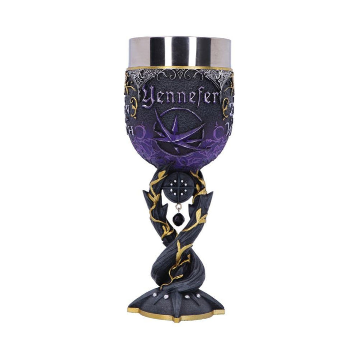 Nemesis Now Krug Kanne Offizielles Lizenzprodukt The Witcher Yennefer Kelch, 19,5 cm, Schwarz