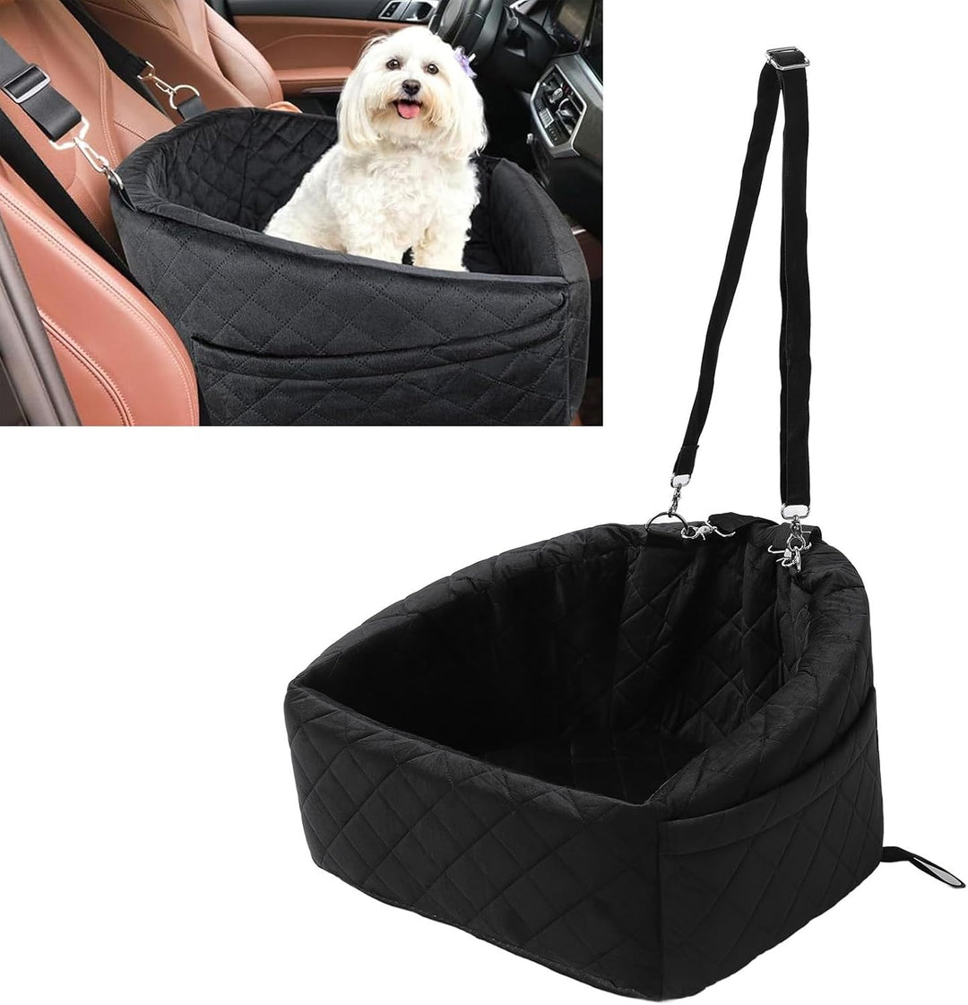 Ejoyous Hunde Autositz, Waschbarer Hundesitz Hundeautositz Sitzerhöhung Hundebett Auto Hundesitzerhö