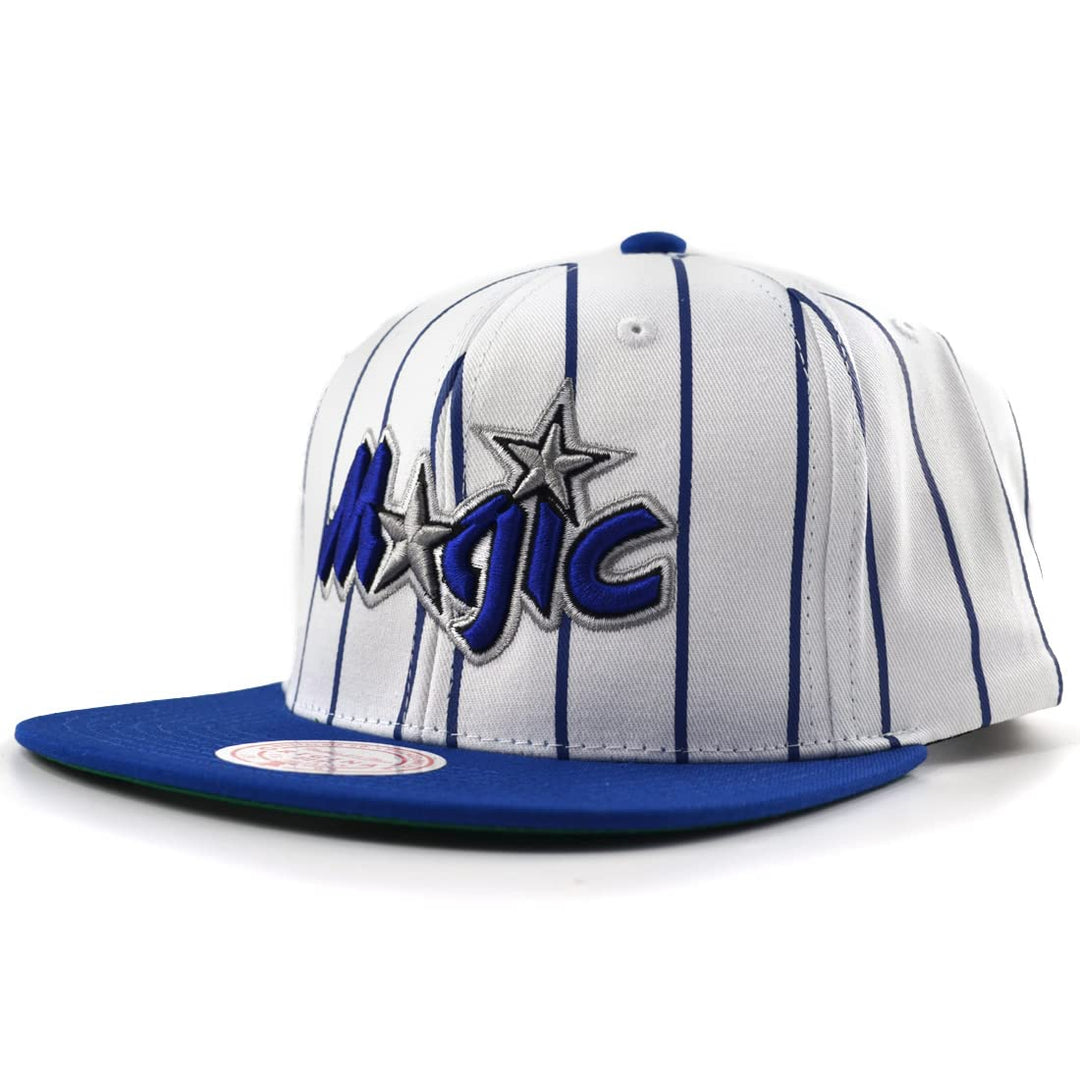 Mitchell & Ness NBA Retro Pinstripe Snapback Cap Orlando Magic