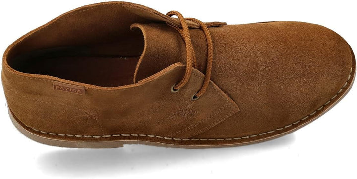 PAYMA - Safari Desert Boot aus WildLeder für Damen und Herren. Schuhe aus Spanien. Chukka Stiefelett
