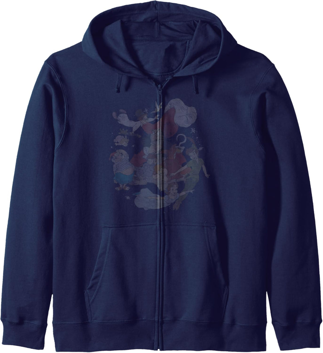 Disney Peter Pan Group Shot Faded Portrait C1 Kapuzenjacke