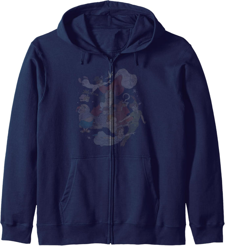 Disney Peter Pan Group Shot Faded Portrait C1 Kapuzenjacke