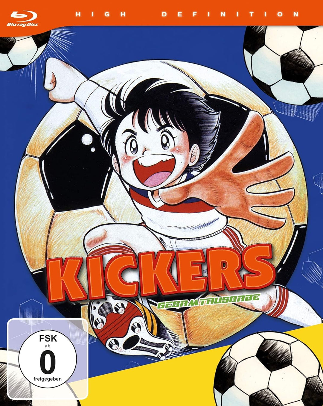 Kickers - Gesamtausgabe + OVA - [ Blu-ray], Blu-ray