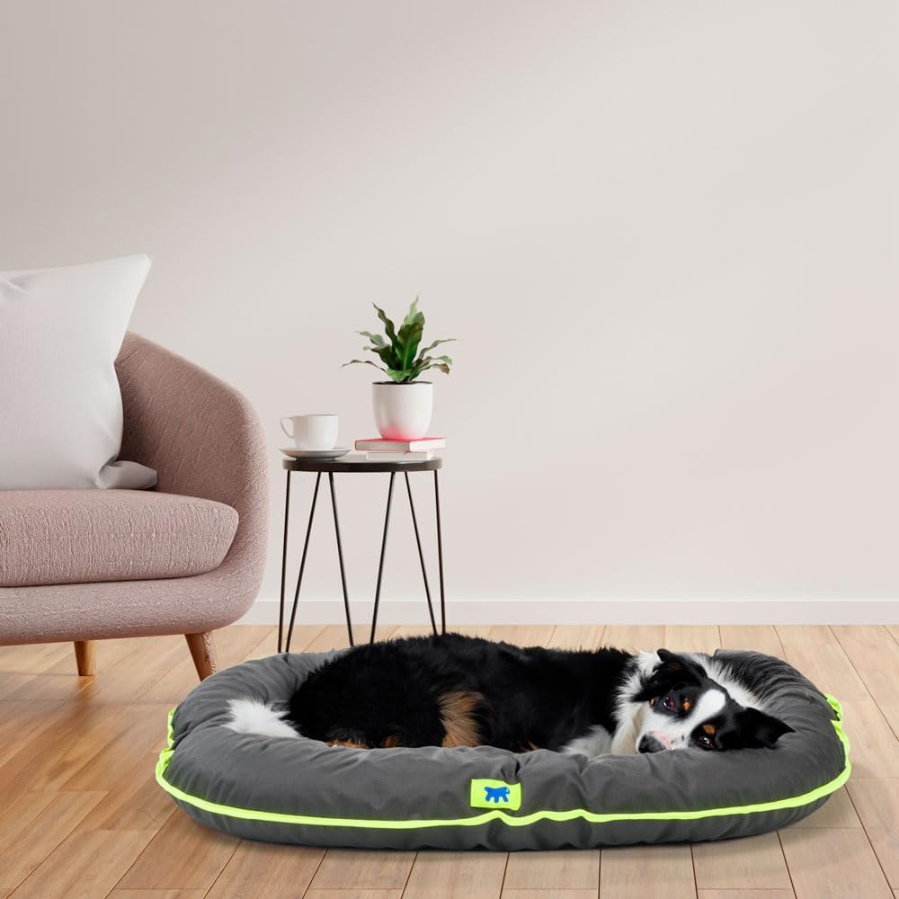 Ferplast Hundebett Hundematte, Hundekissen OSCAR 80 aus Waschbarem Technischen Stoff, Wasserabweisen