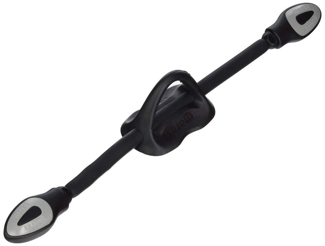Mares Bungee Flossenbänder XL Schwarz, XL Schwarz