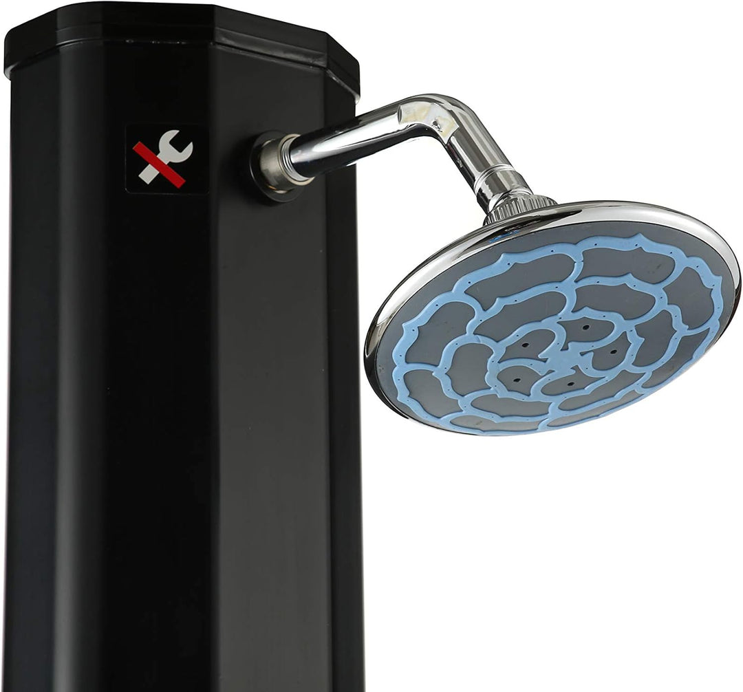 PoolSun Solarduschen Gartendusche Solar | Wassertemperatur bis 60°C Modell 3, Modell 3