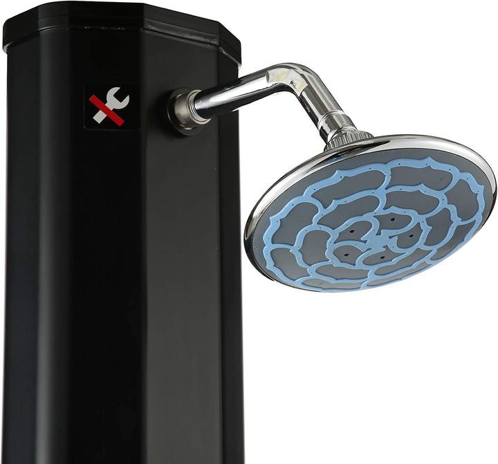 PoolSun Solarduschen Gartendusche Solar | Wassertemperatur bis 60°C Modell 3, Modell 3
