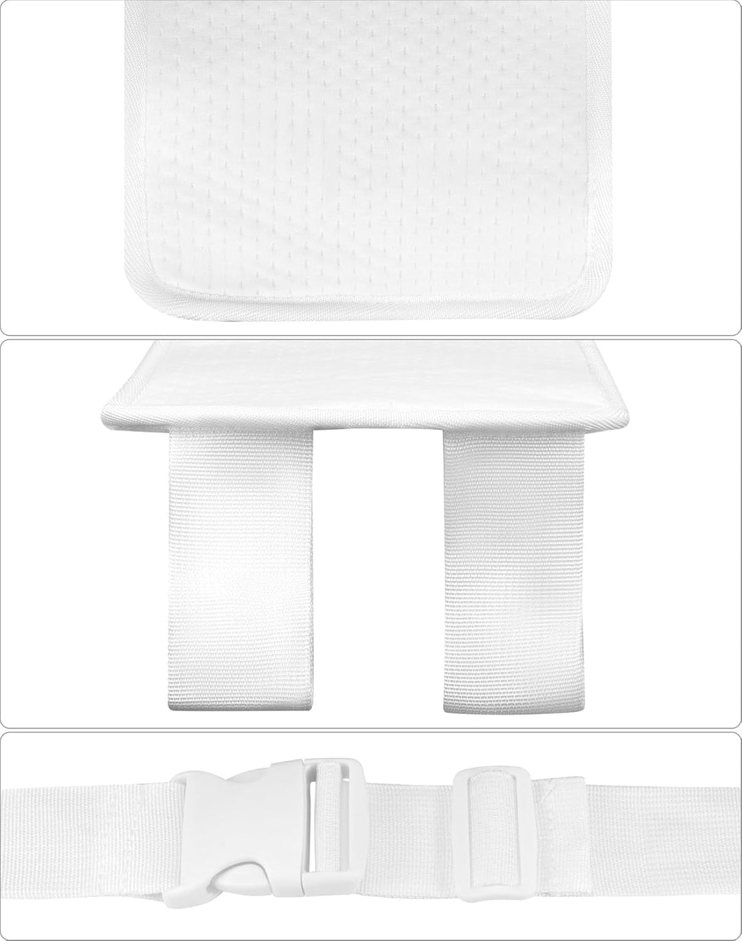 QWORK® matratzenverbinder, matratzen ritzenfüller, einfaches verbinden und erweitern des bettes, wei