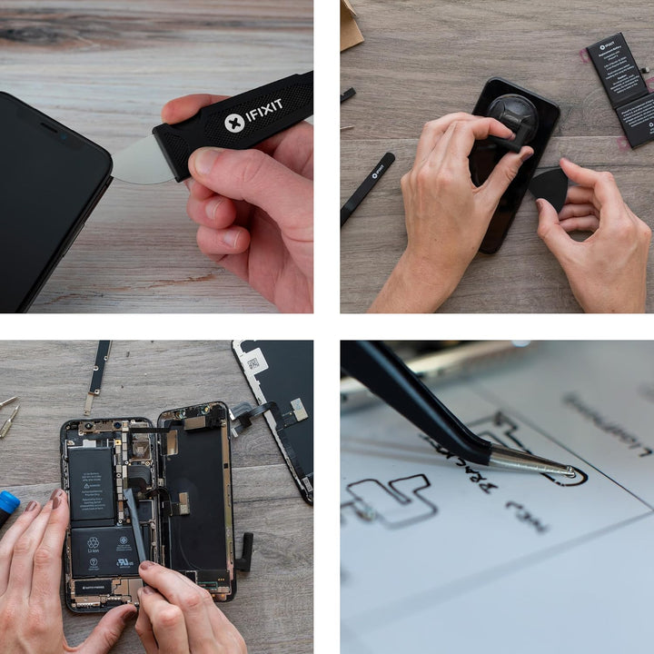 iFixit Pro Tech Go Toolkit (Schwarze Ausgabe) – Das mobile Reparaturset für Elektronik, Schwarz