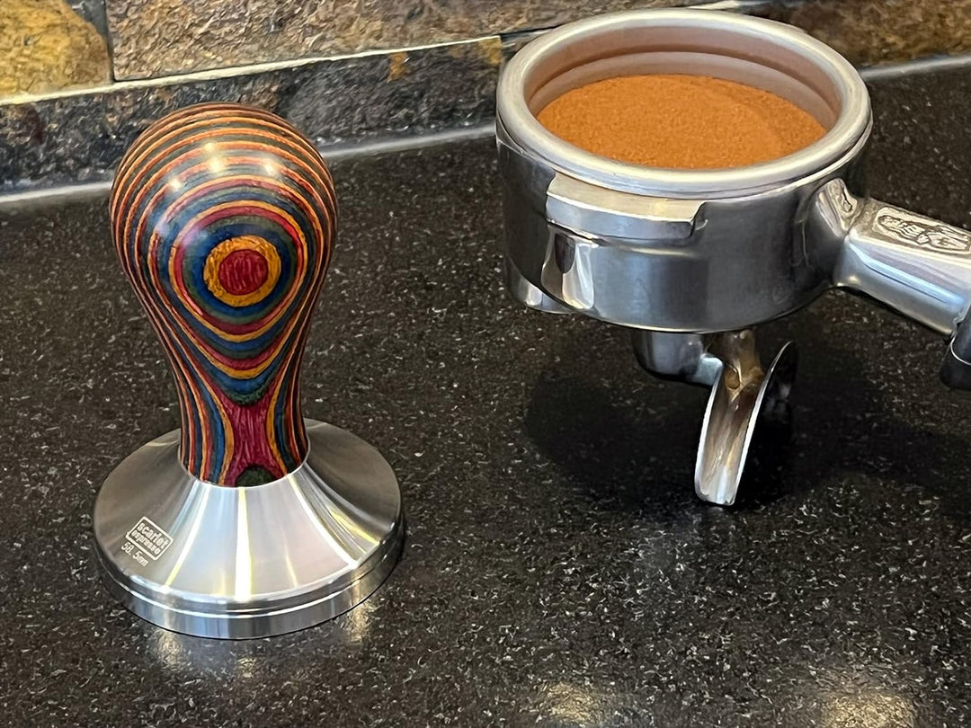 scarlet espresso | Tamper »classic colorato«, stilvoller Espresso-Stempel mit ergonomischem Griff au