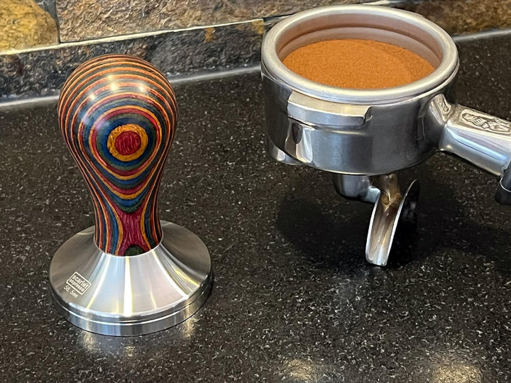 scarlet espresso | Tamper »classic colorato«, stilvoller Espresso-Stempel mit ergonomischem Griff au