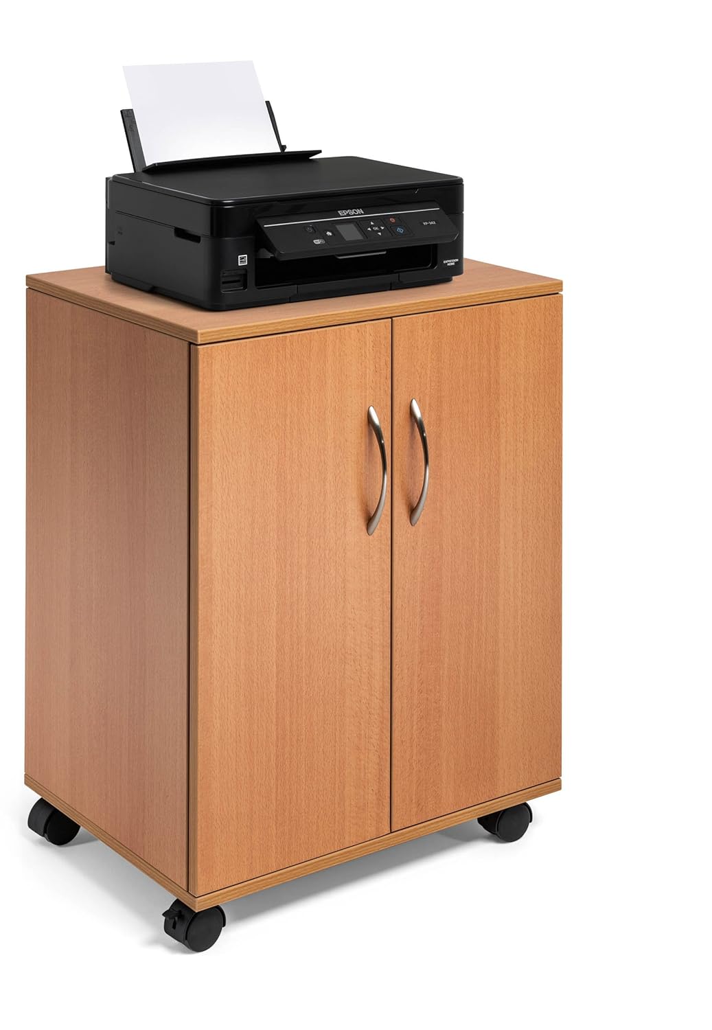 Durable Multifunktionswagen 74/53 geschlossen, Buche, 311547 Geschlossen Buche, Geschlossen Buche