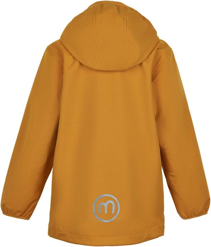 MINYMO Unisex Kinder Softshell Shell Jacket 104 Golden Orange, 104 Golden Orange