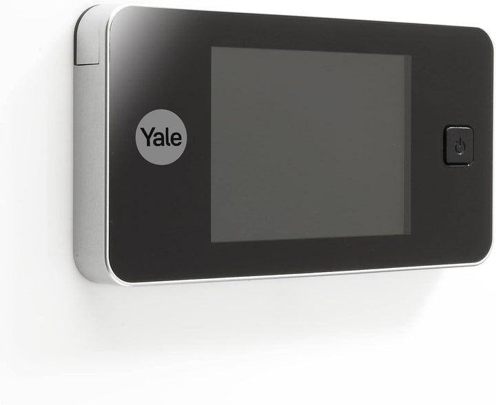 Yale Standard Digitaler Türspion 500 - Live-Ansicht - Hochwertige Kamera - Silber Silber 2 DDV 500,