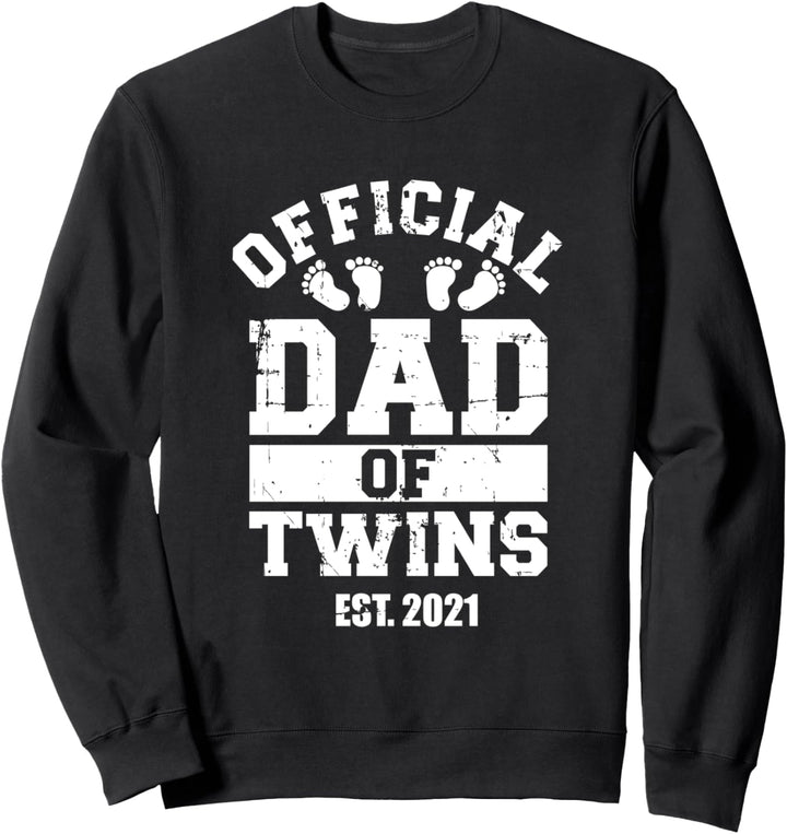 Zwillinge Papa Vater official Sweatshirt