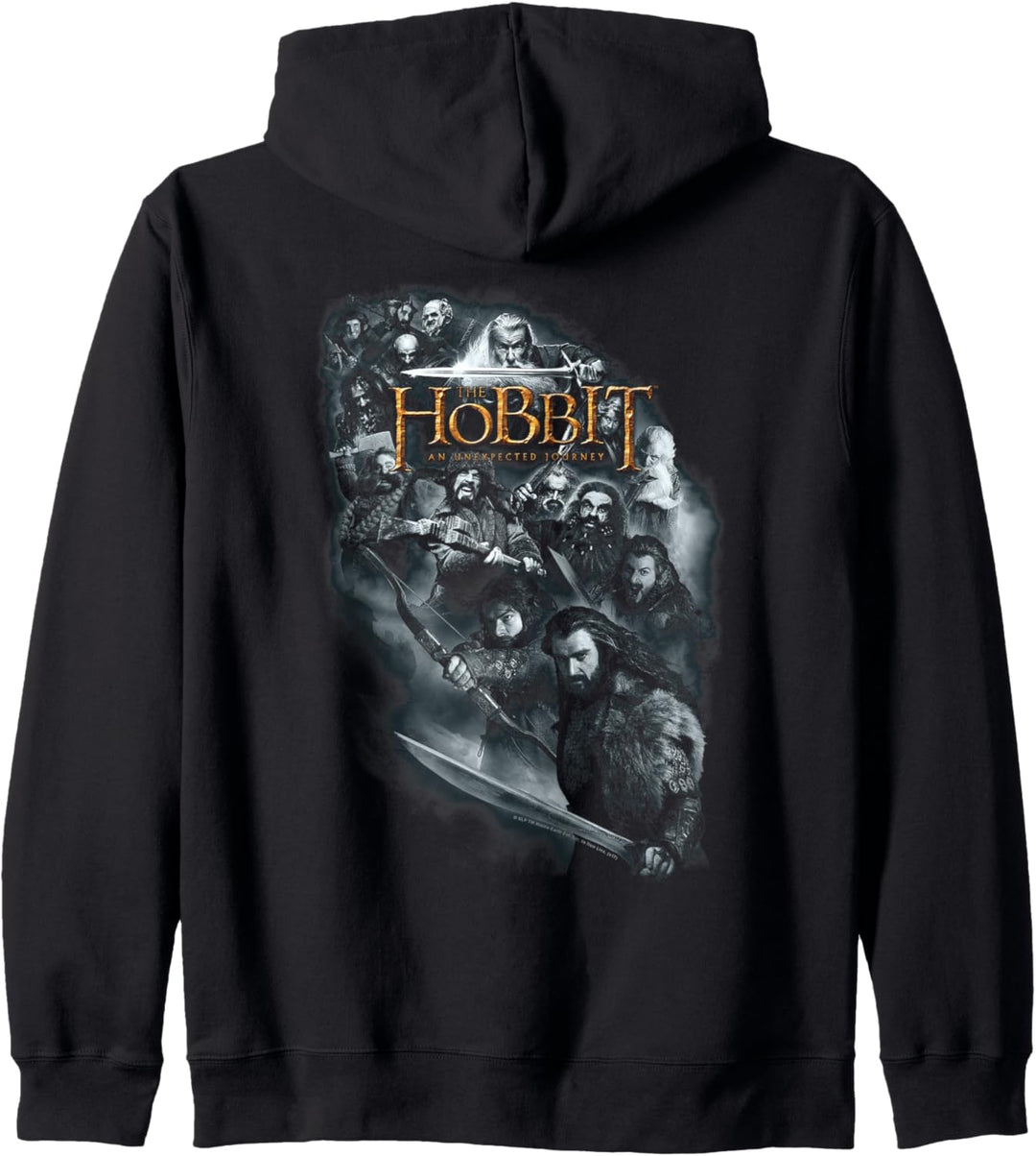 The Hobbit Cast of Characters Kapuzenjacke