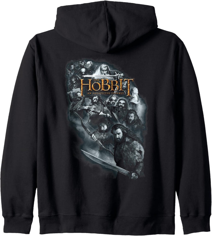 The Hobbit Cast of Characters Kapuzenjacke