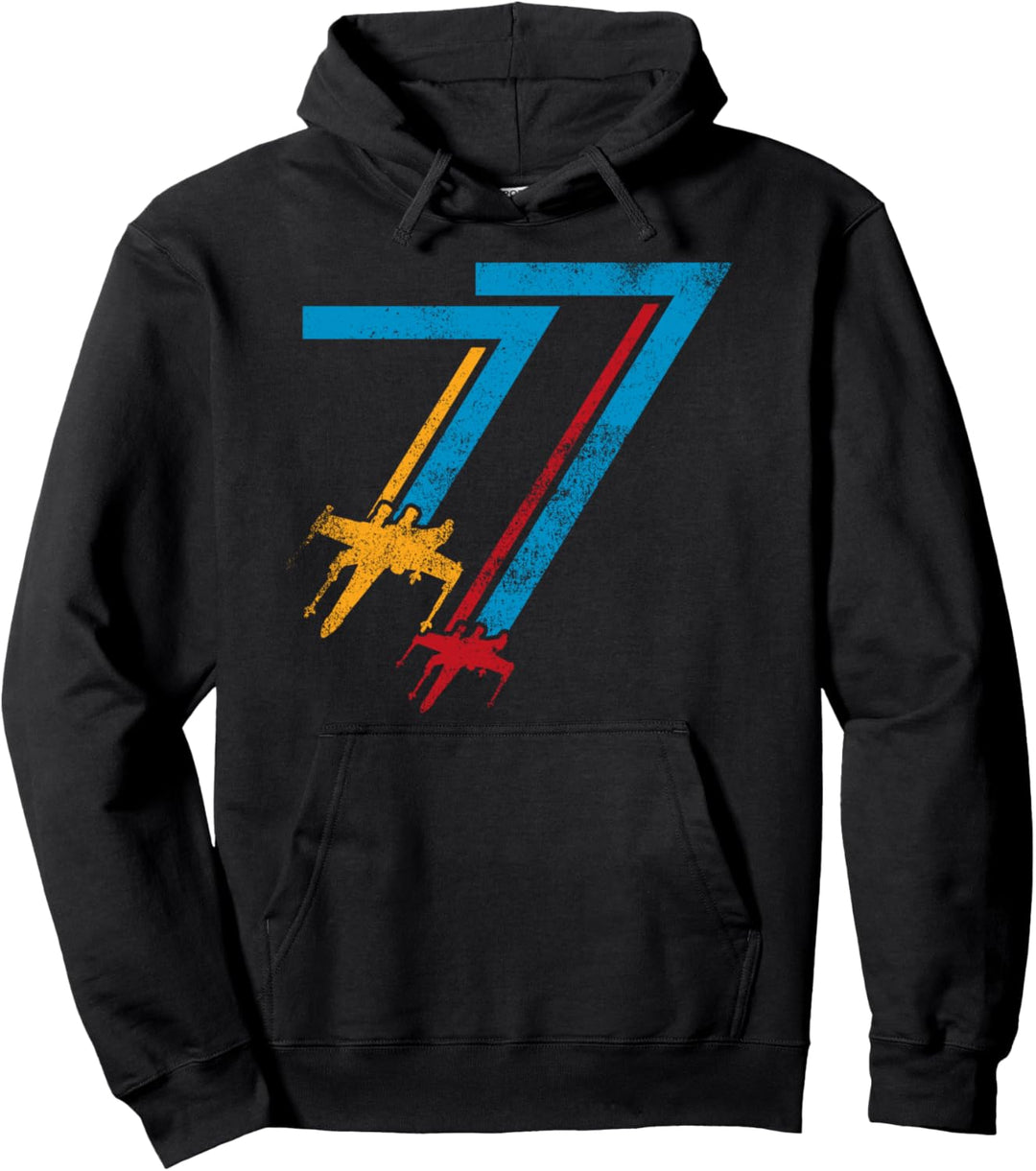 Star Wars Double X-Wing '77 Poster Pullover Hoodie