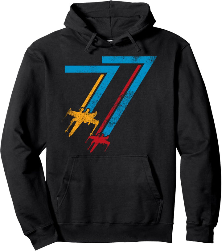 Star Wars Double X-Wing '77 Poster Pullover Hoodie