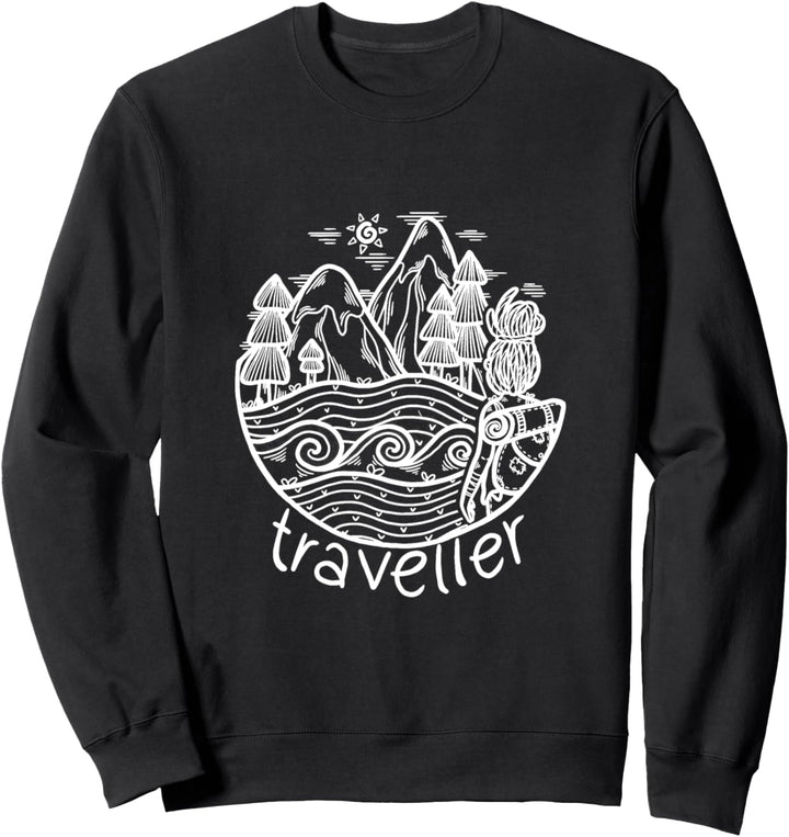 Reisender - Urlaub, Reisen, Backpacker Sweatshirt