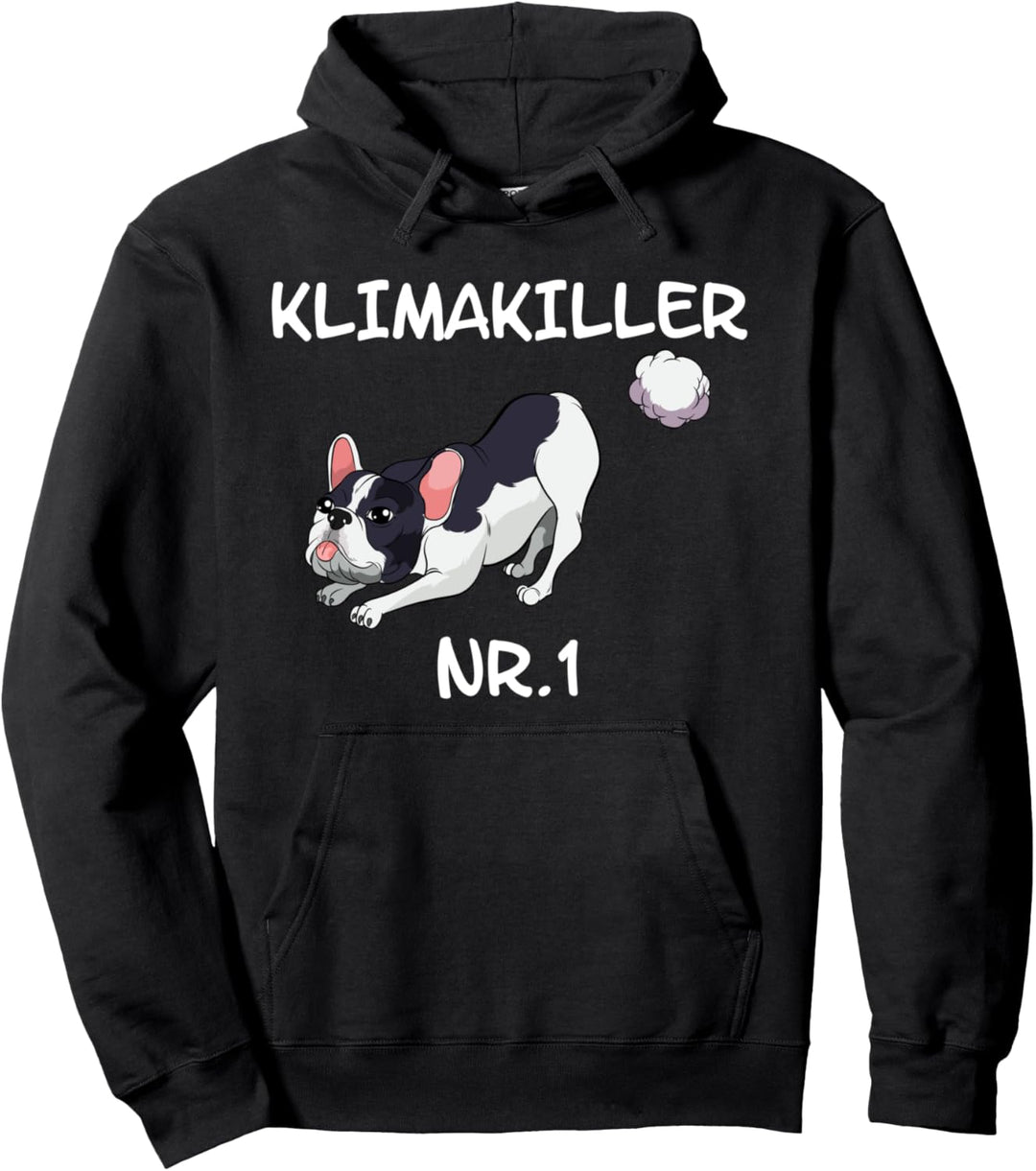 Französische Bulldogge Frenchie Hund Damen Herren Frauchen Pullover Hoodie