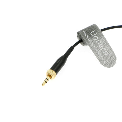 Uonecn Timecode Kabel Lock 3.5mm TRS auf rechtwinklig DIN 1.0/2.3 auf Mini BNC Timecode für Canon R5