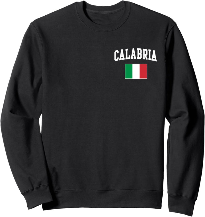 Italienische Flagge Kalabrien Italien Italien Sweatshirt