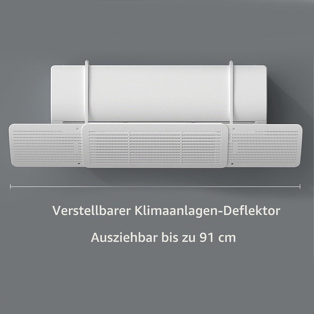 Windabweiser für Klimaanlagen Universal für Wand-Klimaanlagen Deflektor Klimaanlage Verstellbar für