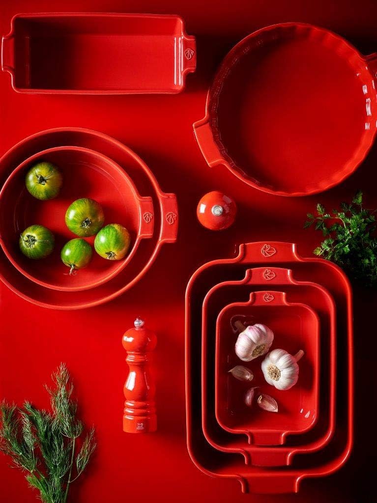 Peugeot 60510 Terrine, Keramik, 31 cm Rot, Rot