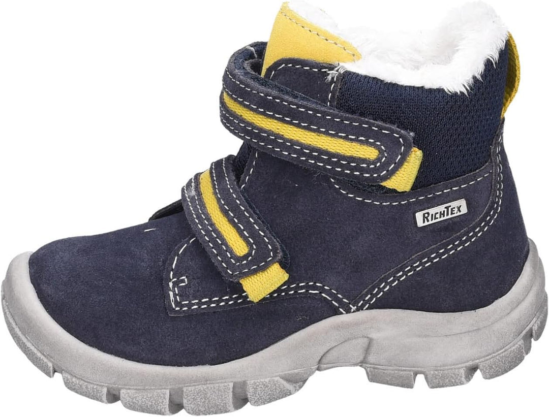 Richter Kinderschuhe Jungen Charly2 Schneestiefel 21 EU Atlantic Lemon, 21 EU Atlantic Lemon