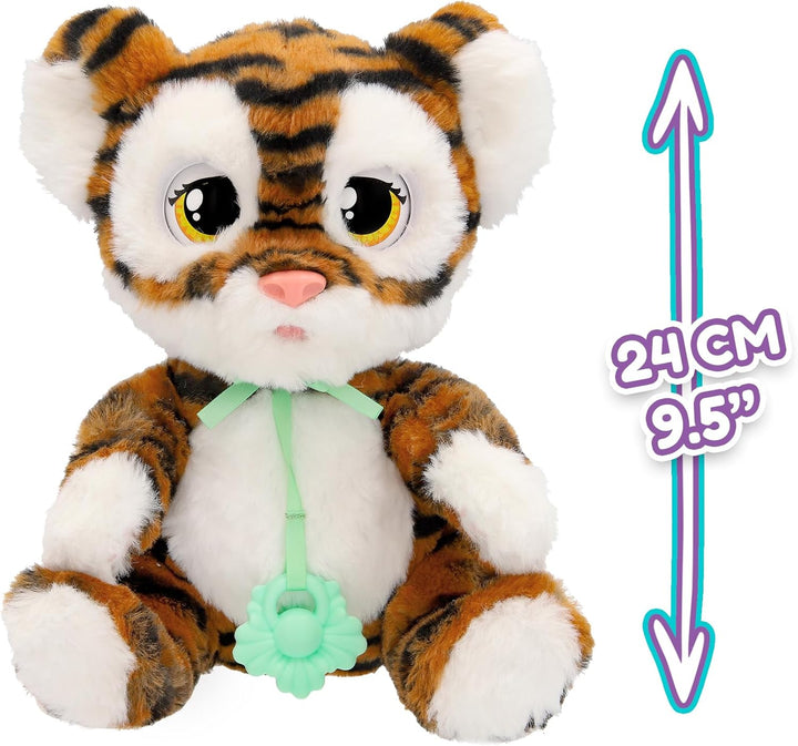 Baby Paws Tiger INTERAKTIVES PLÜSCHTIER Süsser interaktiver Plüschtiger, der Laute von Sich gibt, di