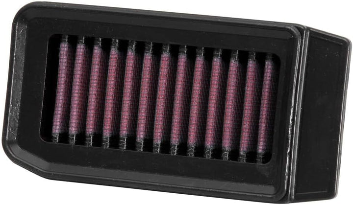 K&N YA-2509 Motorrad Luftfilter, Rot
