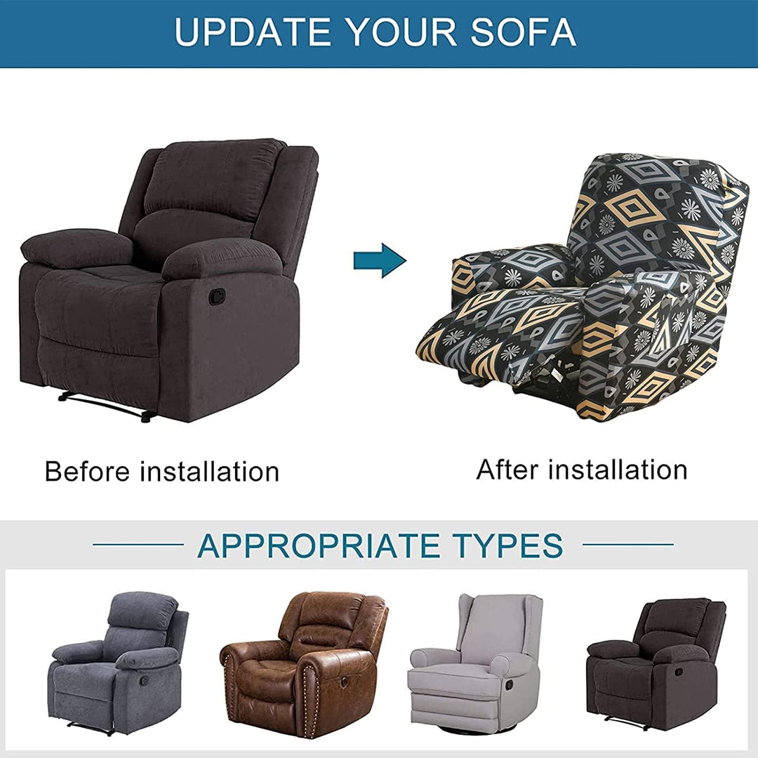 CHNSHOME Sessel überzug Sesselschoner relaxsessel Sesselauflage Schonbezug Liegestuhlbezüge für Lieg