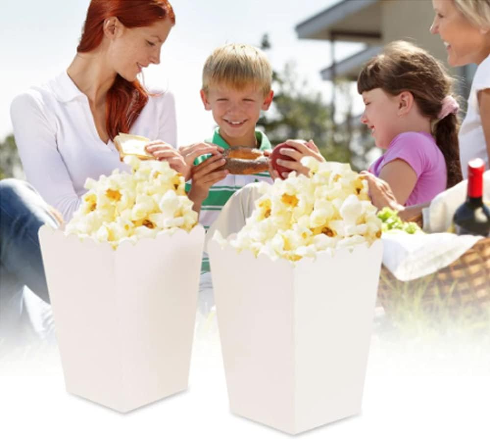 50 Stücke Popcorn-Boxen, Klein Tüten Candy Bar Box, Popcorn Container, Popcorntüten, Candy Container
