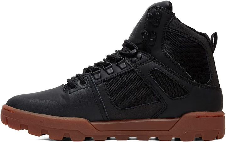 DC Shoes Herren Pure High-top Wr Boot Bootsschuh 38.5 EU Black Gum, 38.5 EU Black Gum