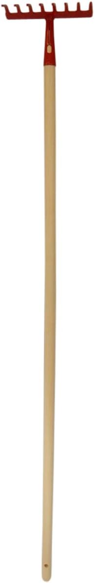 Gartenrechen - 8-Zinken Spezialstahl, schmal mit Holzstiel 150cm von SHW-FIRE 8 Zinken, 8 Zinken