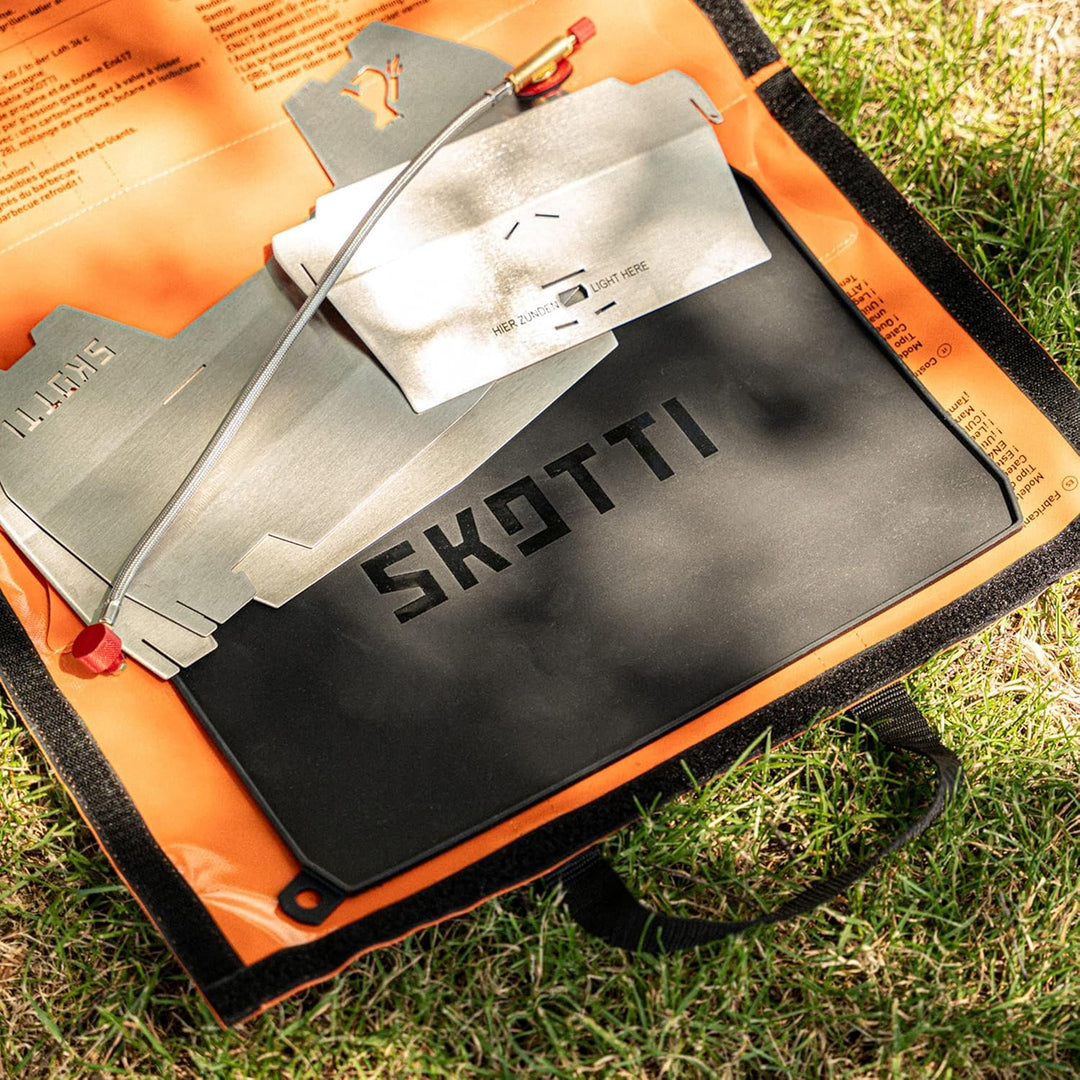 SKOTTI Matt - Silikonmatte, ideal als Unterlage für Campinggrills, Skotti Grill zubehör