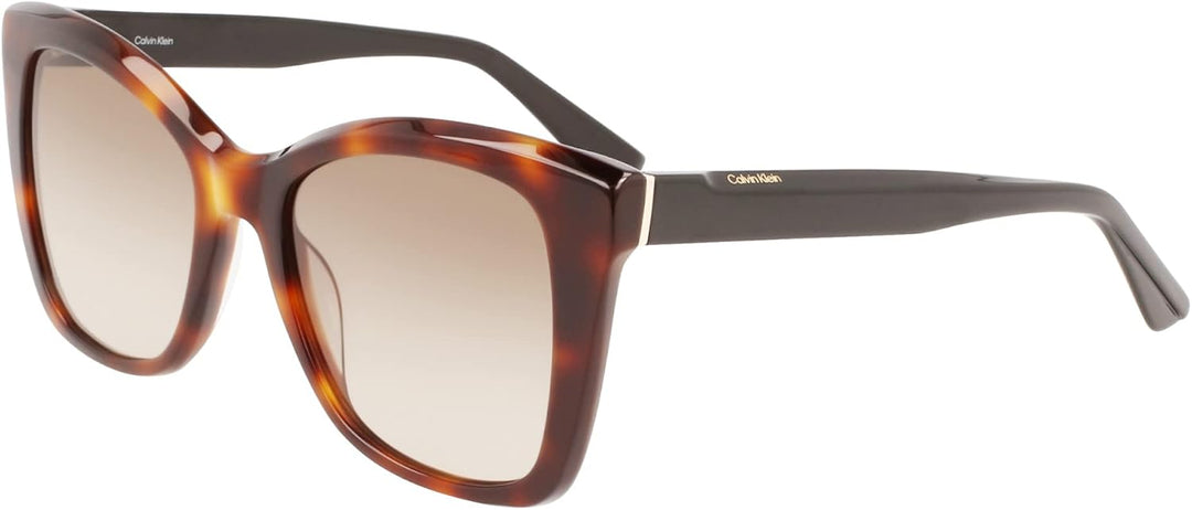 Calvin Klein Unisex Sunglasses Einheitsgrösse 220 Brown Havana, Einheitsgröße 220 Brown Ha