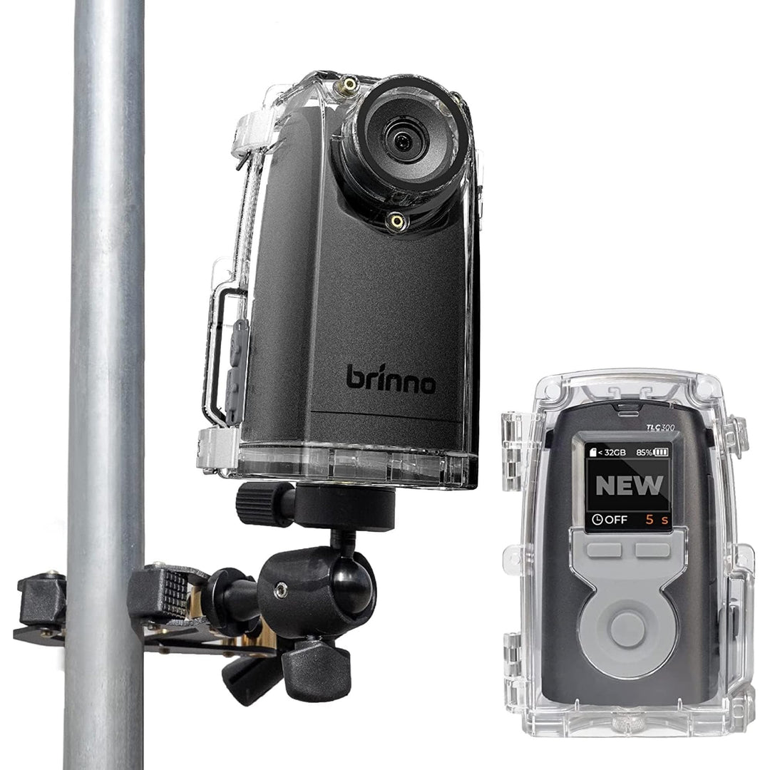 Brinno BCC300-C Video-Zeitraffer-Kit – TLC300 Time Lapse Kamer 1080P FHD HDR, IPS-LCD-Bildschirm, IP