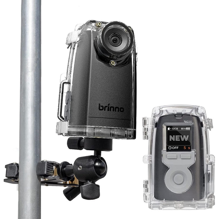 Brinno BCC300-C Video-Zeitraffer-Kit – TLC300 Time Lapse Kamer 1080P FHD HDR, IPS-LCD-Bildschirm, IP