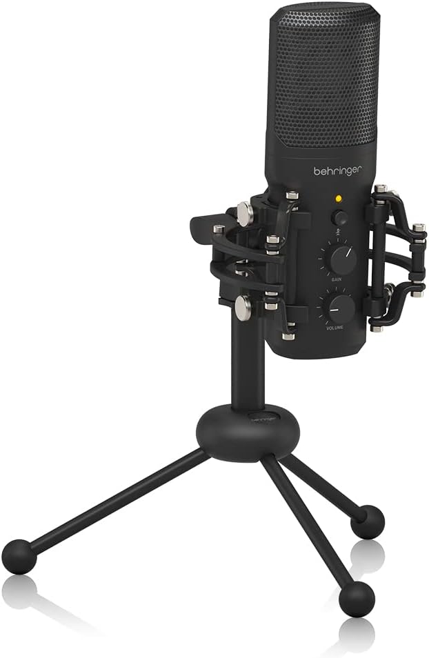 Behringer BU200 Premium-USB-Kondensatormikrofon mit Nierencharakteristik