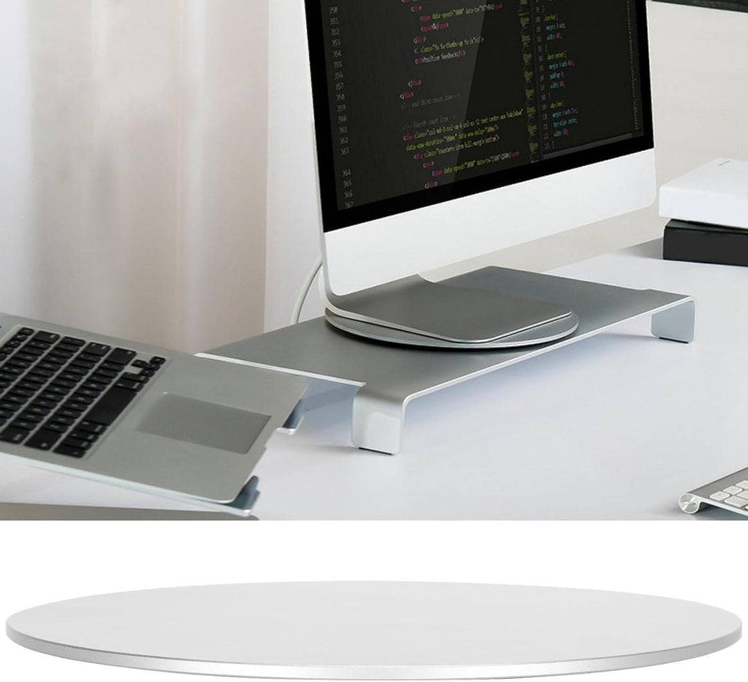 Monitor Drehteller Aluminiumlegierung Drehung Computer Monitor Basis rutschfest Tablet Stand Monitor