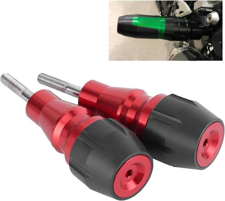 Buachois Motorrad Sturzschutz, Crash Protector Sturzpads,10 mm Edelstahl Universal Anti Kollisions M