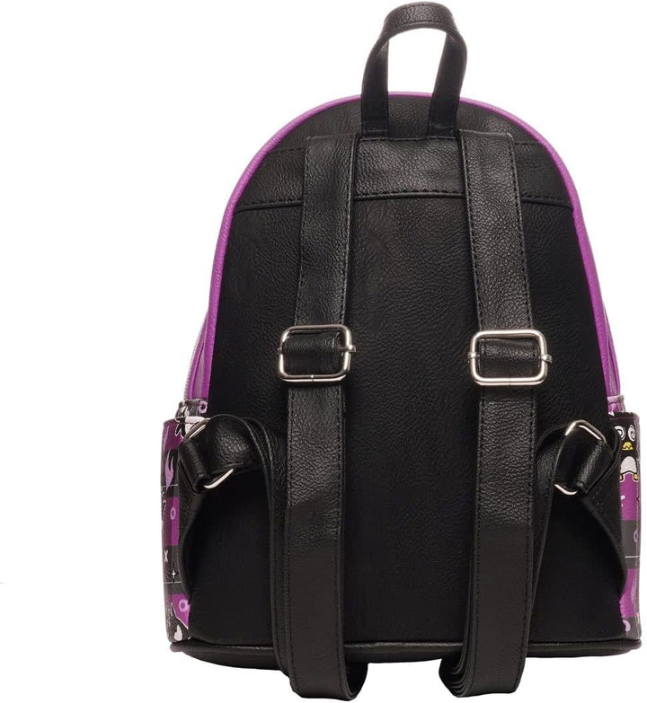 Loungefly Sanrio Badtz-Maru Exklusiver Mini-Rucksack, Violett, Einheitsgrösse, Traditionelle Rucksäc