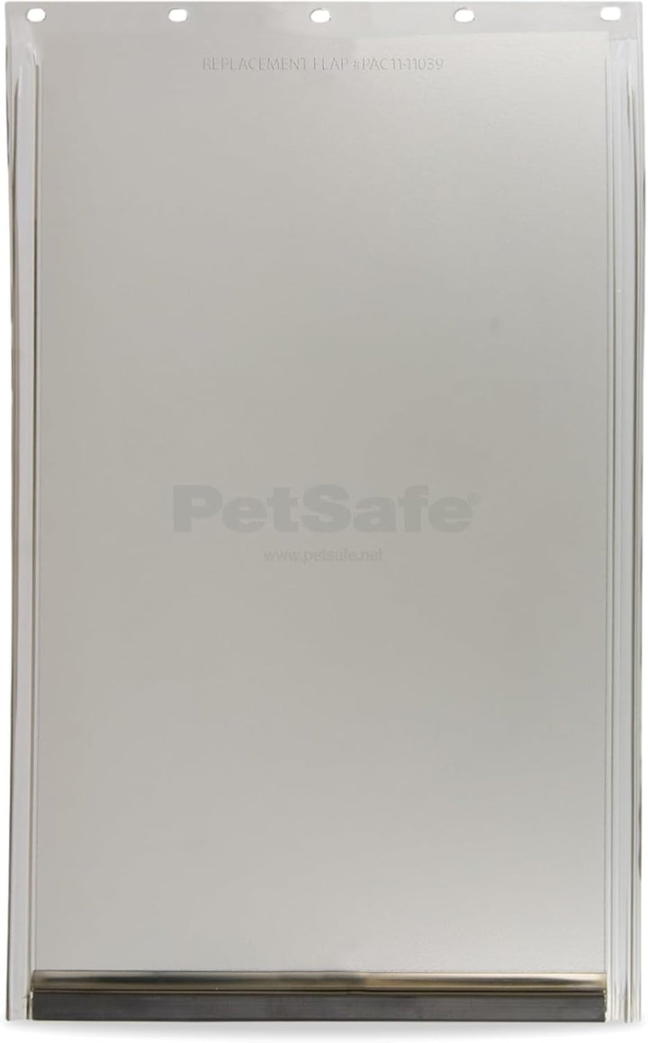 PetSafe Ersatzklappe für Staywell 640 Large, 10 1/8 "x 15 3/4", PAC11-11039, getöntes Vinyl, magneti