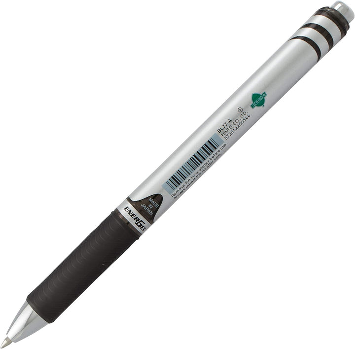 Pentel BL77-AO EnerGel Gel-Tintenroller mit Druckmechanik 0,7 mm Kugeldurchmesser = 0,35 mm Strichst