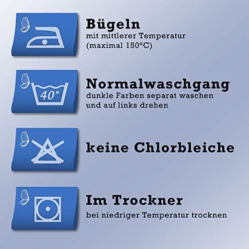 ZIRVEHOME Bettwäsche 200x220 cm. Weiss/Rosa geblümt, 100% Baumwolle/Renforcé mit Reissverschluss Atm