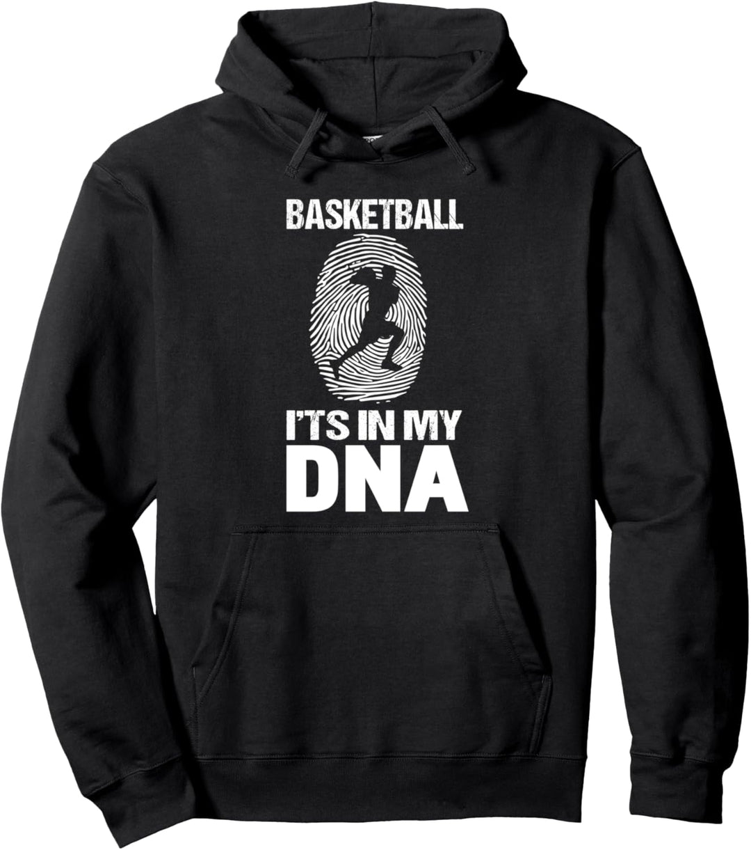 Basketball Is In My DNA Lustiger Basketballspieler Men Pullover Hoodie